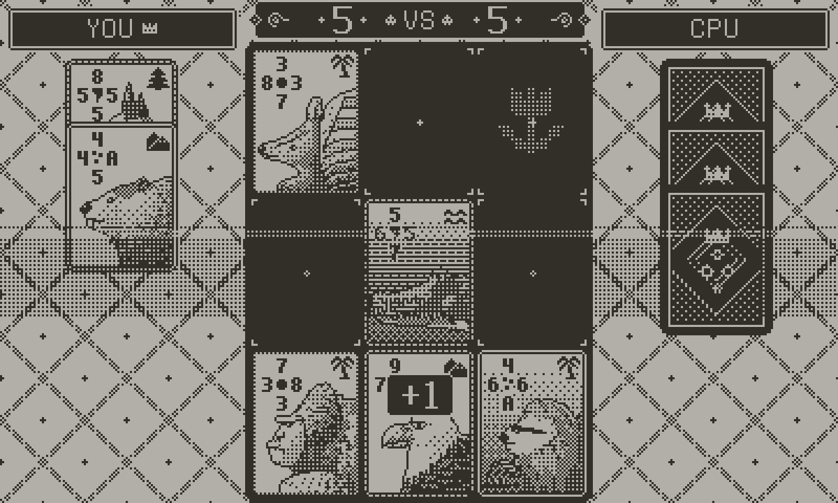 Beast Duel screenshot: Habitat bonus