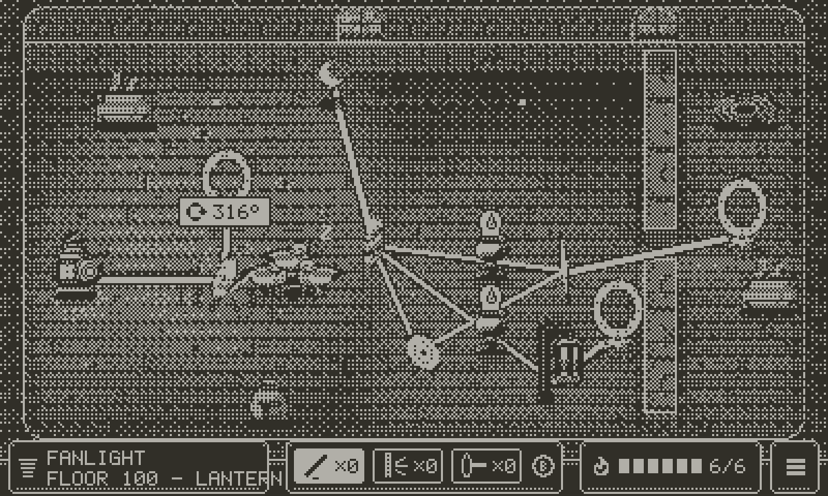 Fanlight screenshot: Floor 100 · Lantern Room