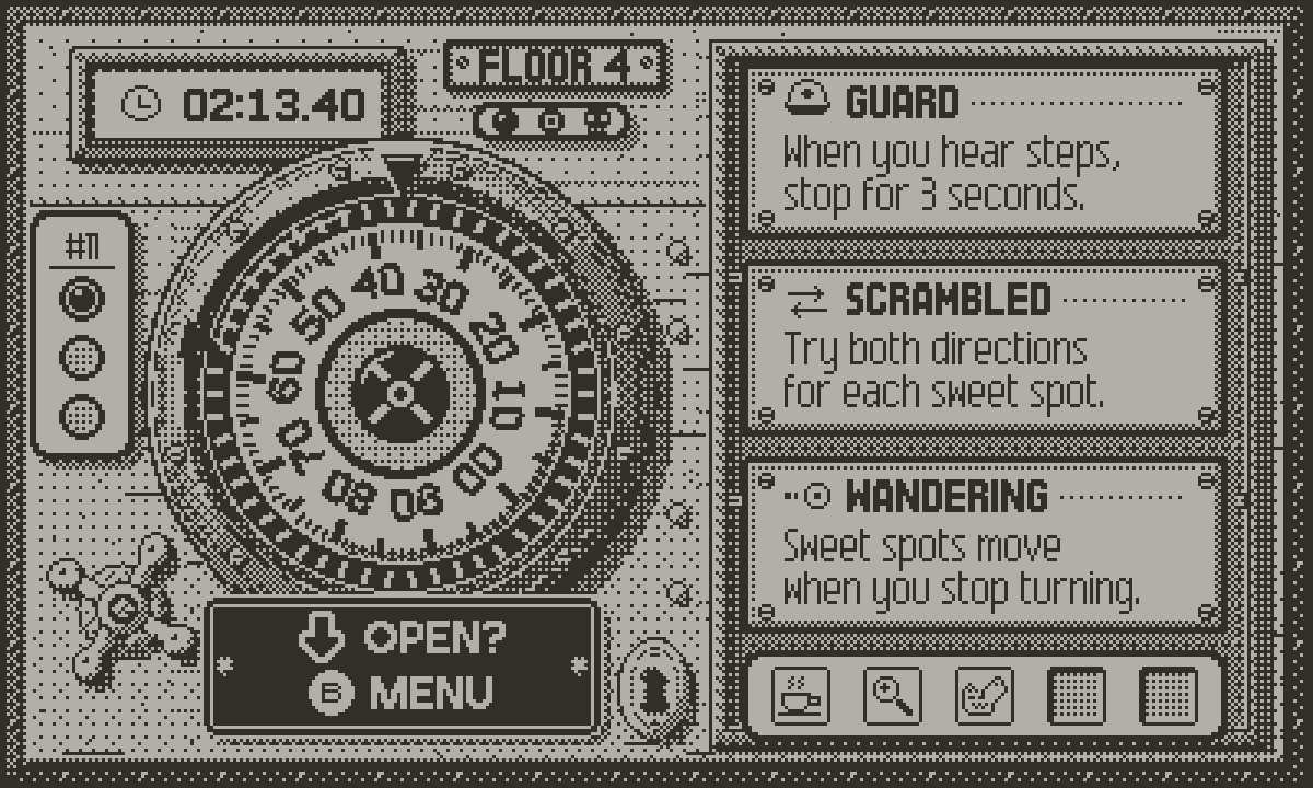 Safu screenshot: Floor 4 · safe 2 of 3