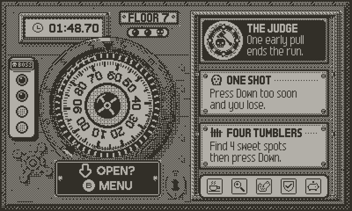 Safu screenshot: Boss safe · The Judge